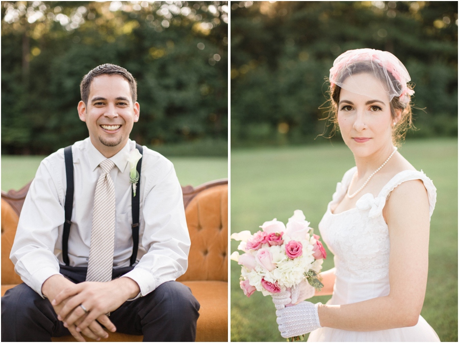 vintage groom attire, vintage bridal photography