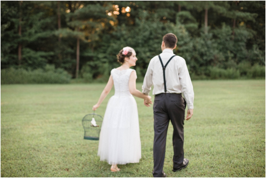 romantic vintage wedding photography