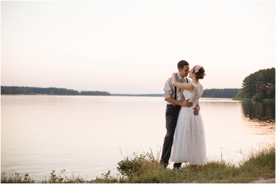 sunset wedding photography, raleigh nc