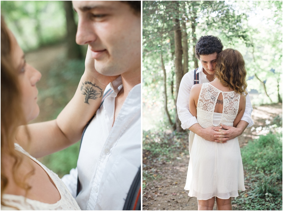 modern vintage engagement photography, bohemian engagement photographers 