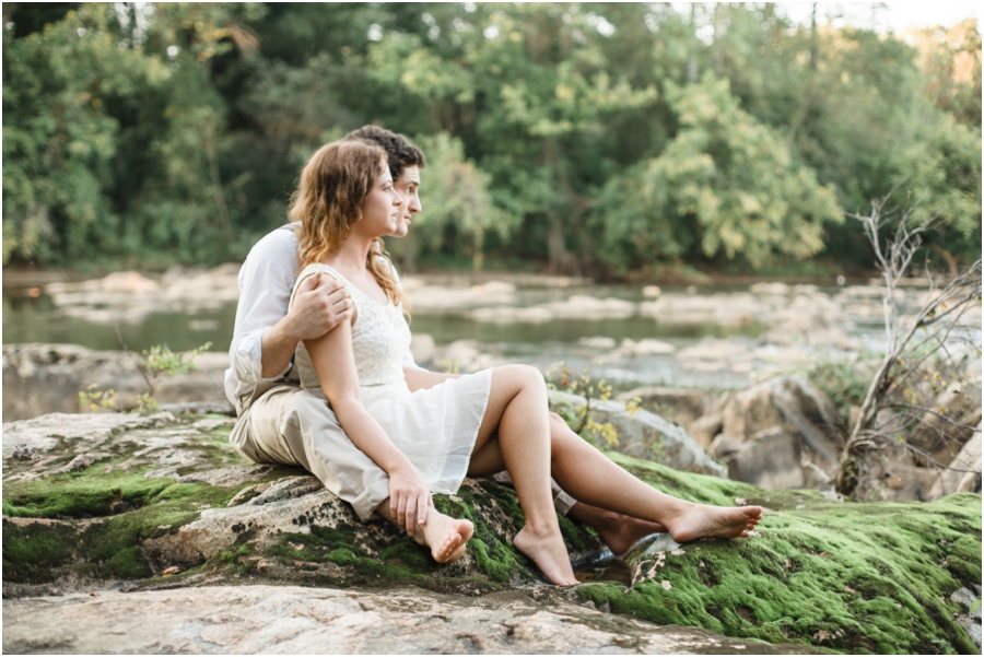bohemian engagement photography, raleigh nc