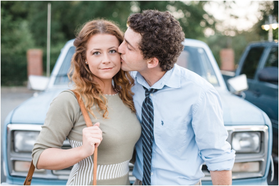 vintage engagement photographers, raleigh nc