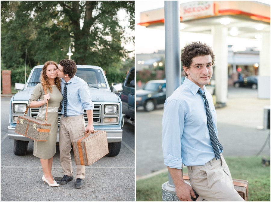 1950s engagement photography, vintage engagement photographers