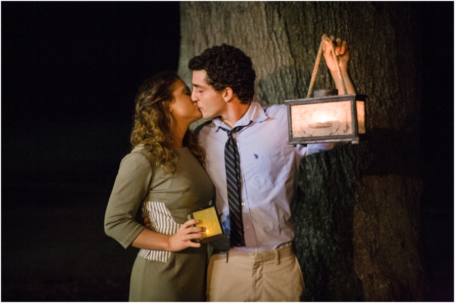 vintage engagement photography, raleigh nc