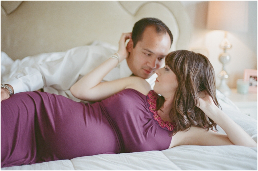 romantic maternity photography, raleigh nc