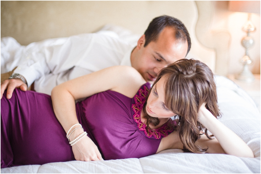romantic maternity photography, raleigh nc
