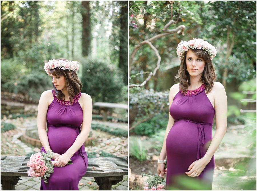bohemian garden photography, flower crown and fresh bouquet by Eliana Nunes