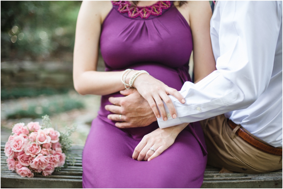 romantic bohemian maternity photography, raleigh nc