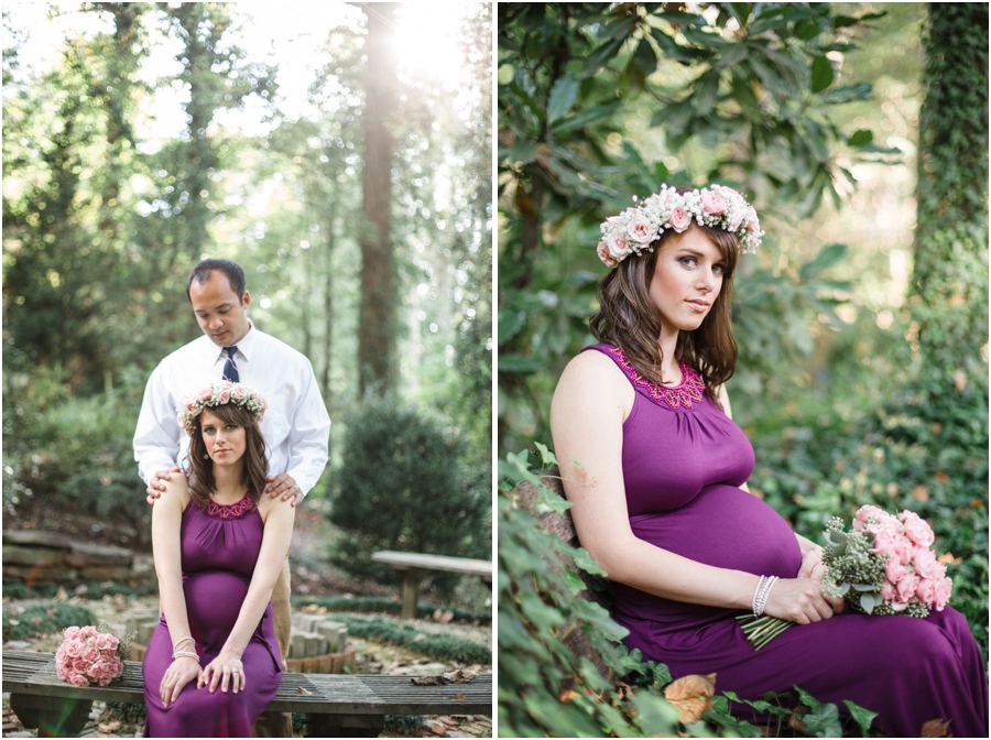 romantic maternity photography, southern maternity photographers