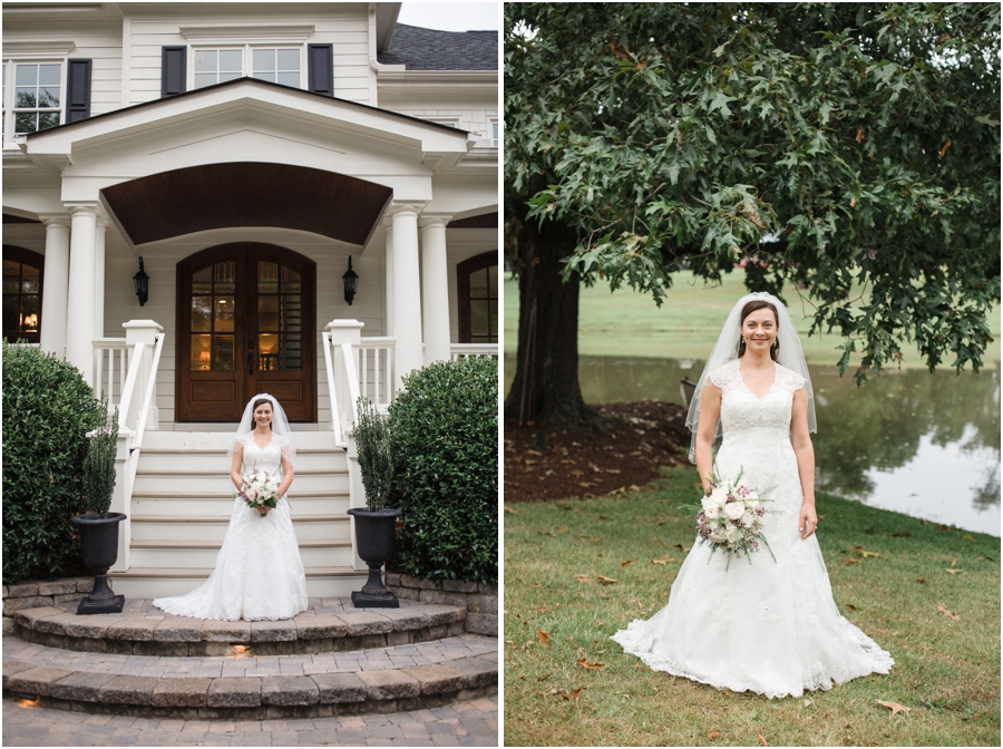 The Oaks at Salem bridal photography, southern bridal photographers