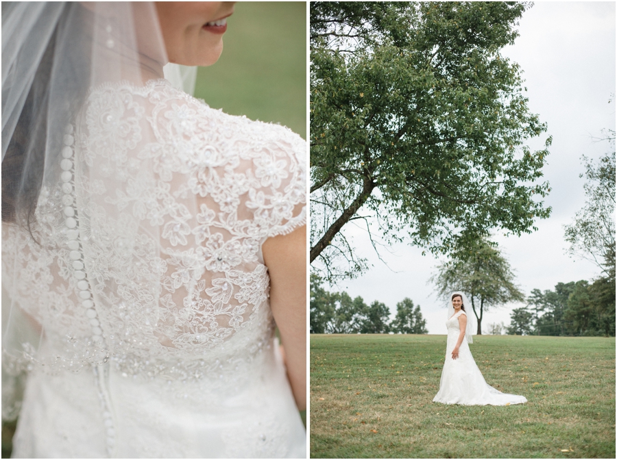 vintage wedding gown, southern bridal photography
