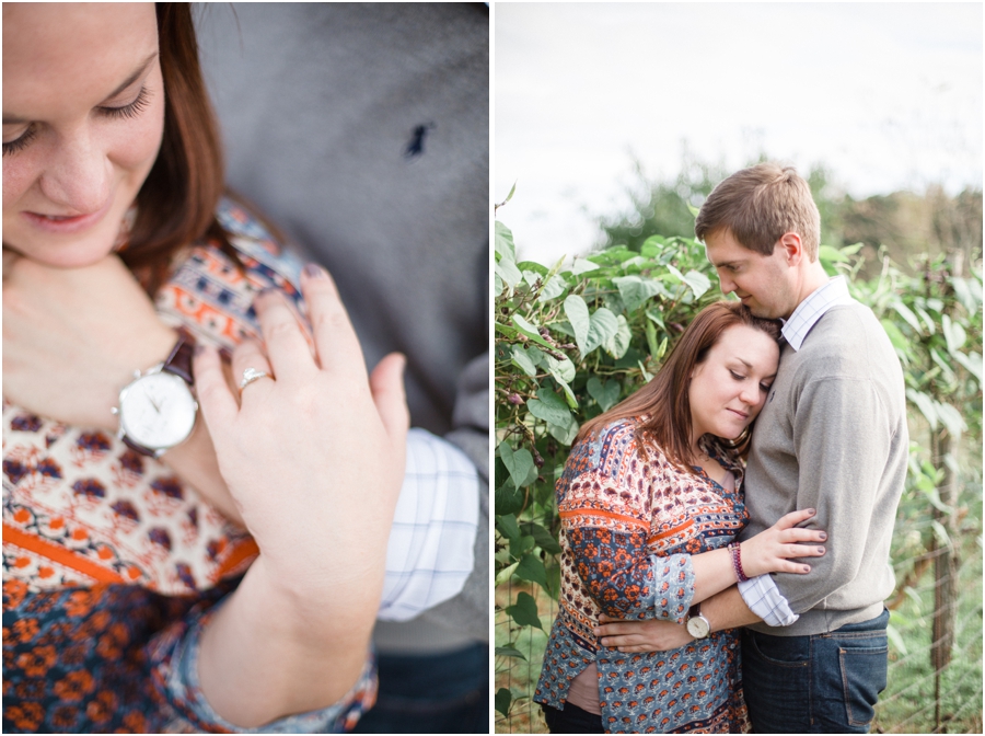 vintage engagement photography, romantic engagement photographers