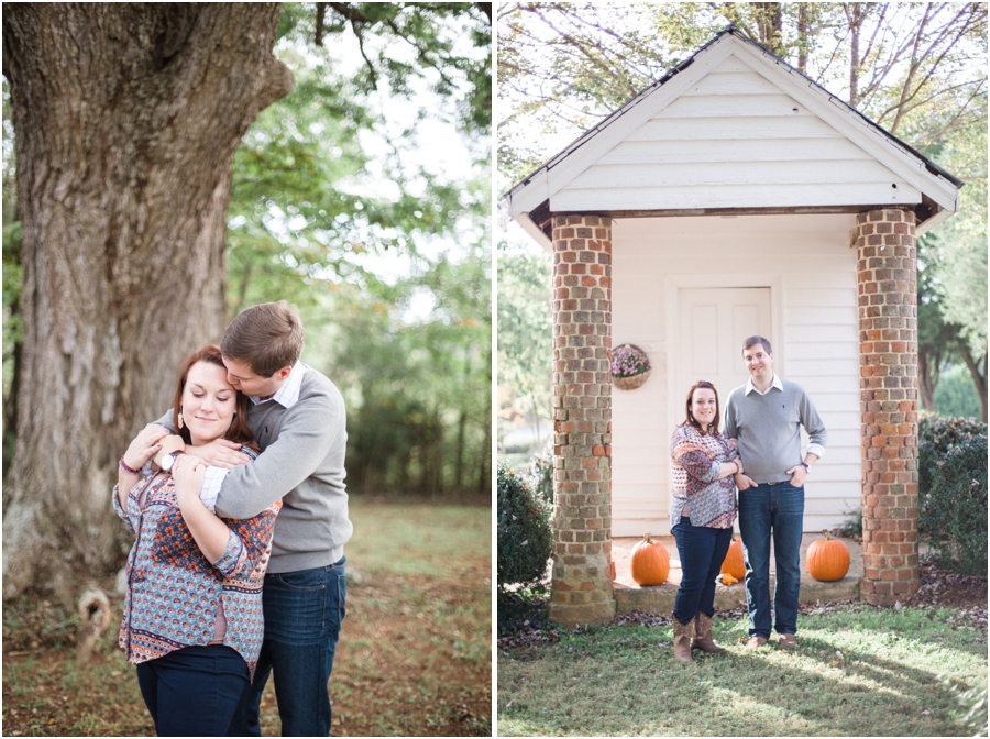 rustic fall engagement photography, southern engagement photographers