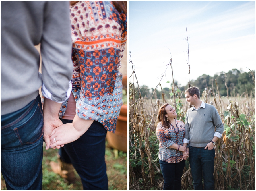 romantic engagement photography, autumn engagement photographers