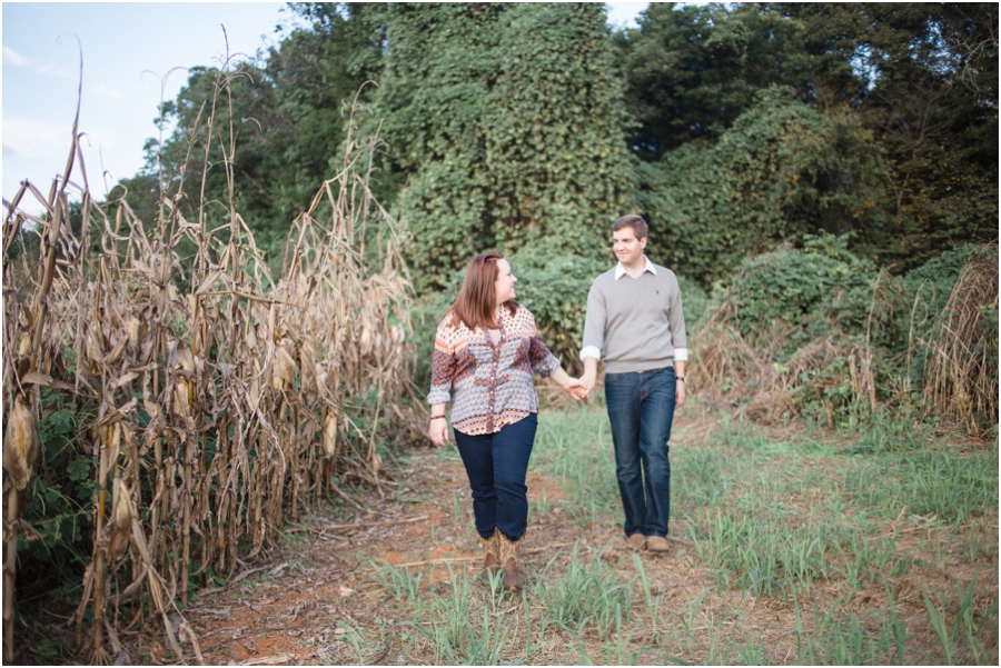 country engagement photography, raleigh nc