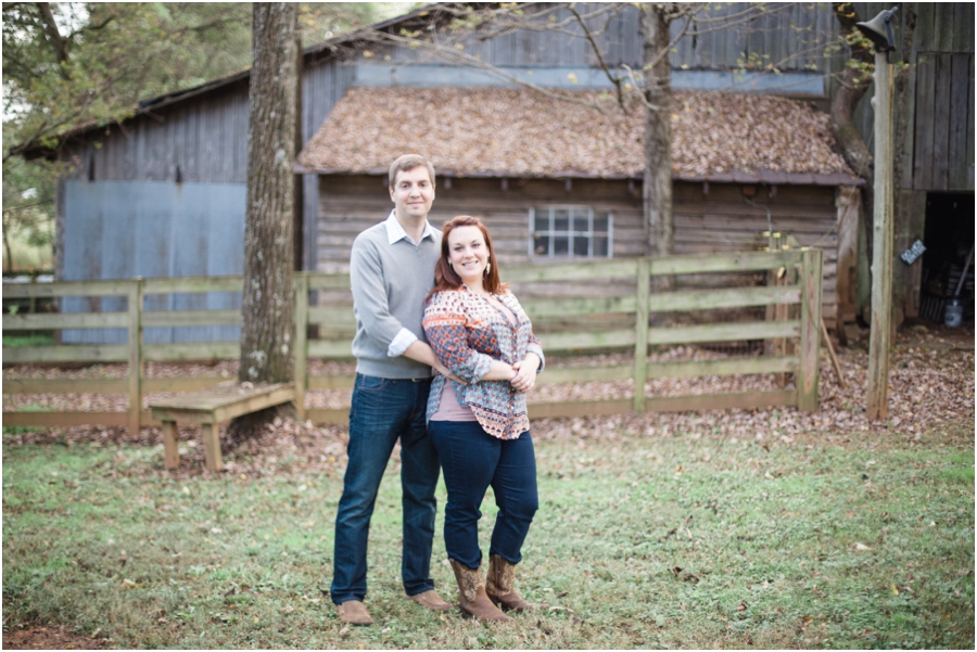rustic engagement photography, raleigh nc