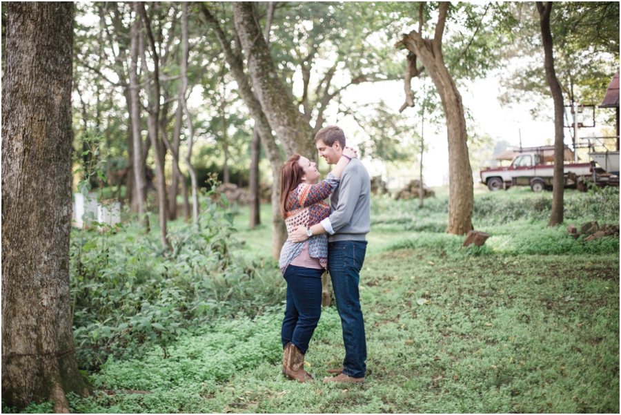 romantic engagement photography, raleigh nc