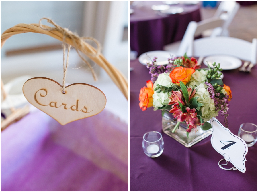 a basket for cards, southern wedding reception colors