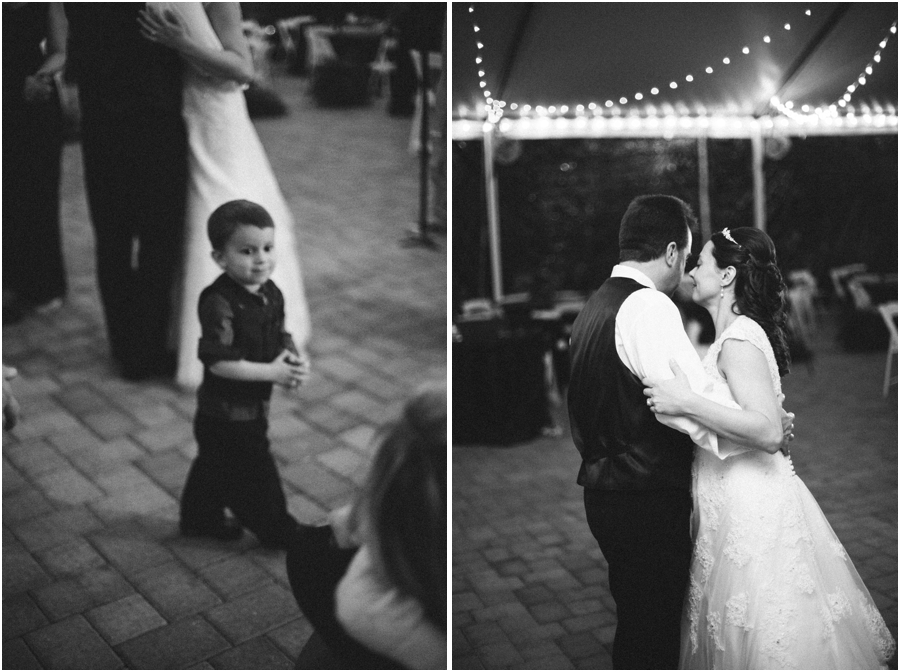 wedding reception photography, black and white wedding photography