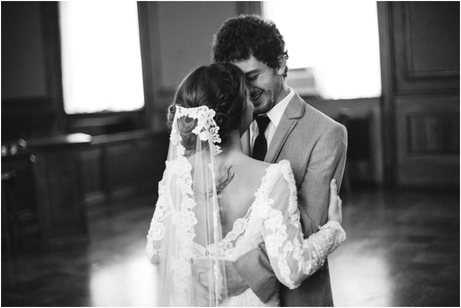 black and white wedding photography, winston-salem nc
