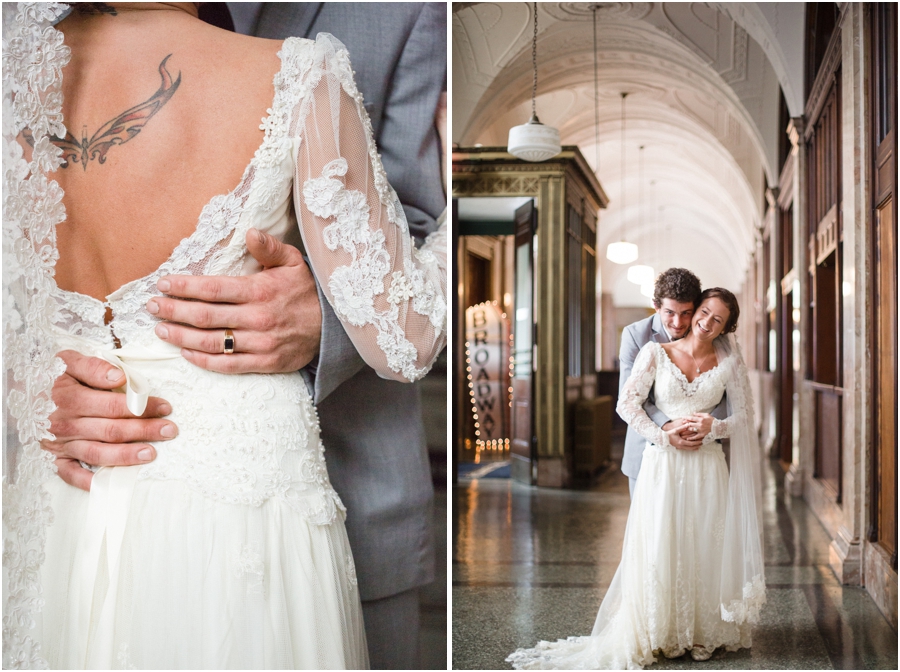 bride with tattoo, vintage bridal photography, southern wedding photographers