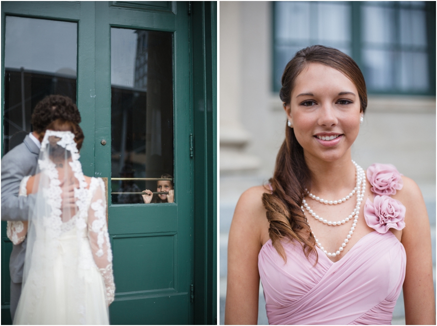 romantic wedding photography, southern bridesmaids
