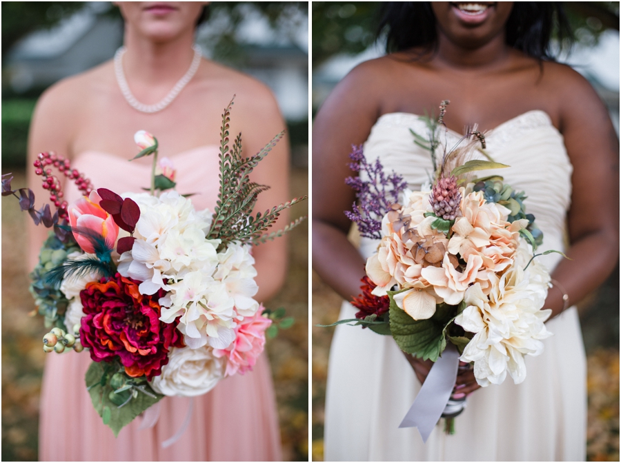 bridesmaid bouquets, southern weddings