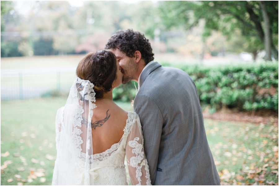 bride with tattoo, romantic wedding photography