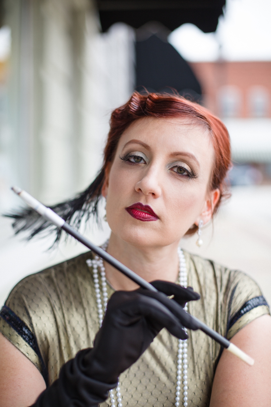 1920s inspired makeup by Michelle Clark