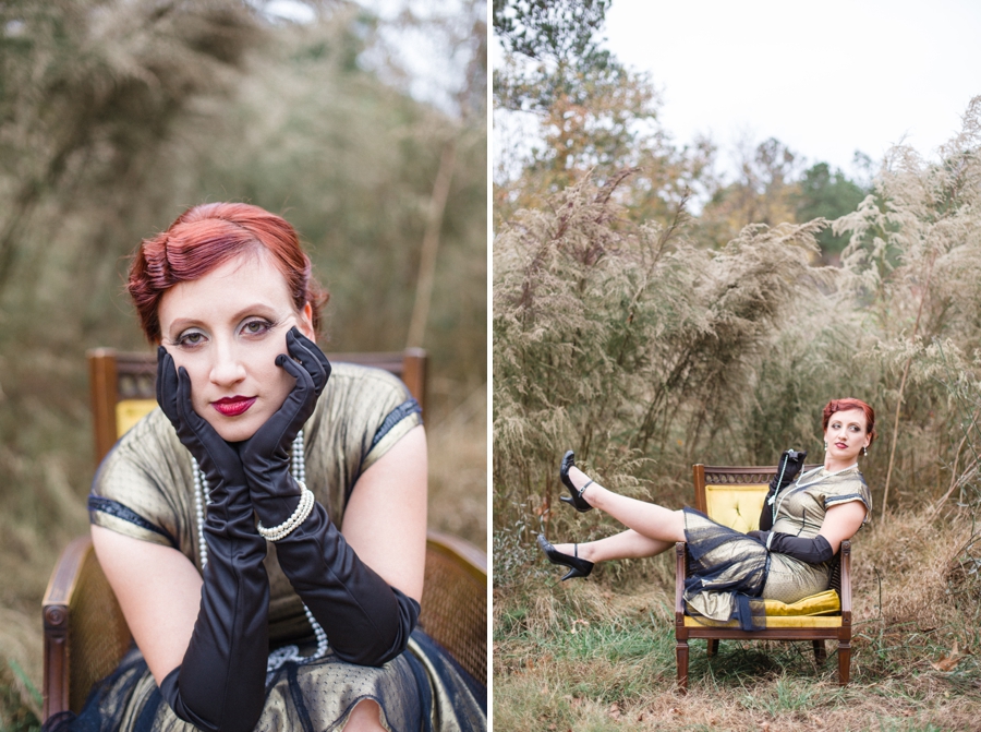 vintage portrait photography, 20s inspired portraits