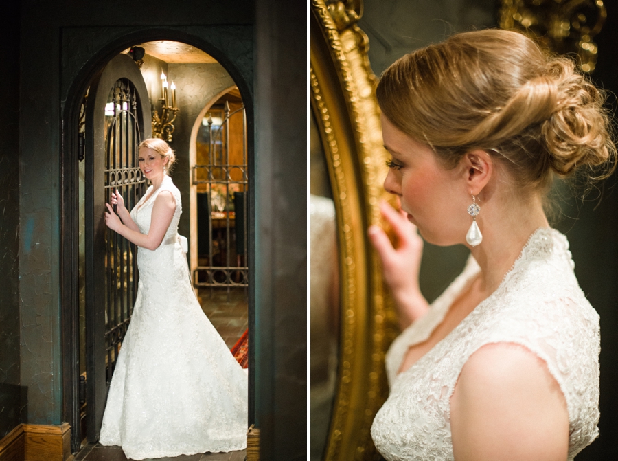 vintage bridal photography, southern wedding photographers