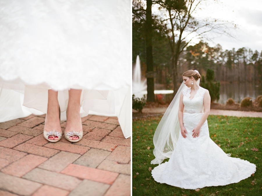 bridal shoes, angus barn wedding photography