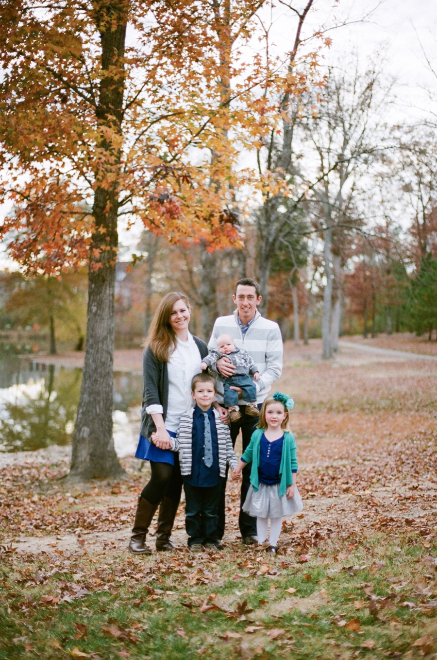 autumn family photography, raleigh nc