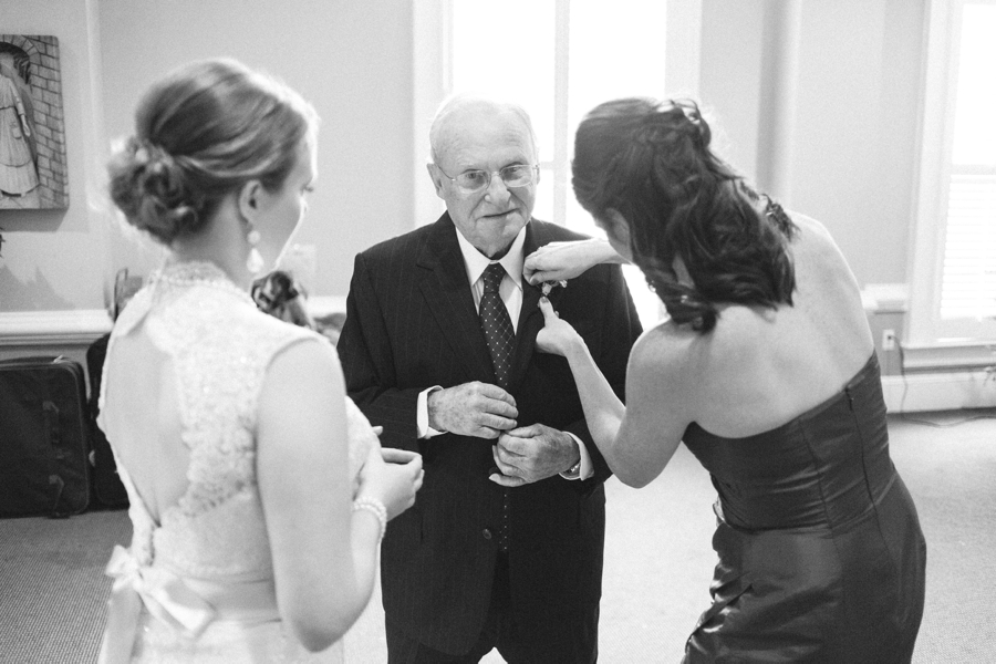 southern vintage wedding photography