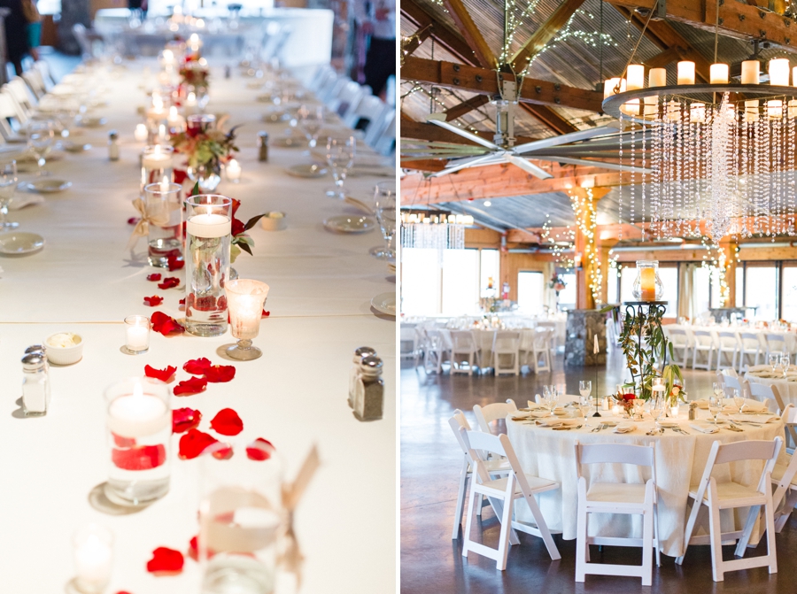 southern wedding reception decor, angus barn wedding photography