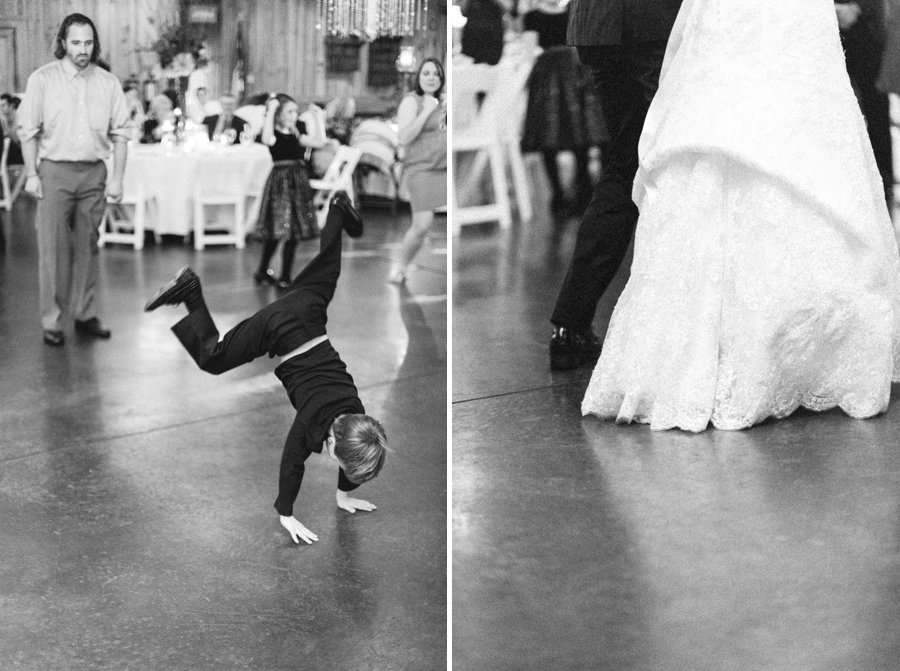 ring bearer doing a handstand, vintage wedding photographers