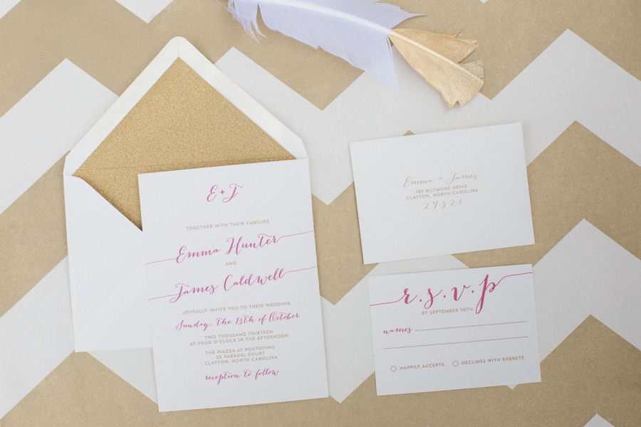 wedding stationary by Crafty Pie