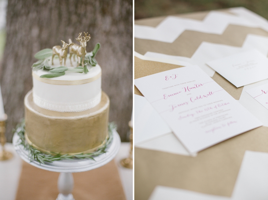 bohemian wedding cake inspiration, wedding stationary by Crafty Pie