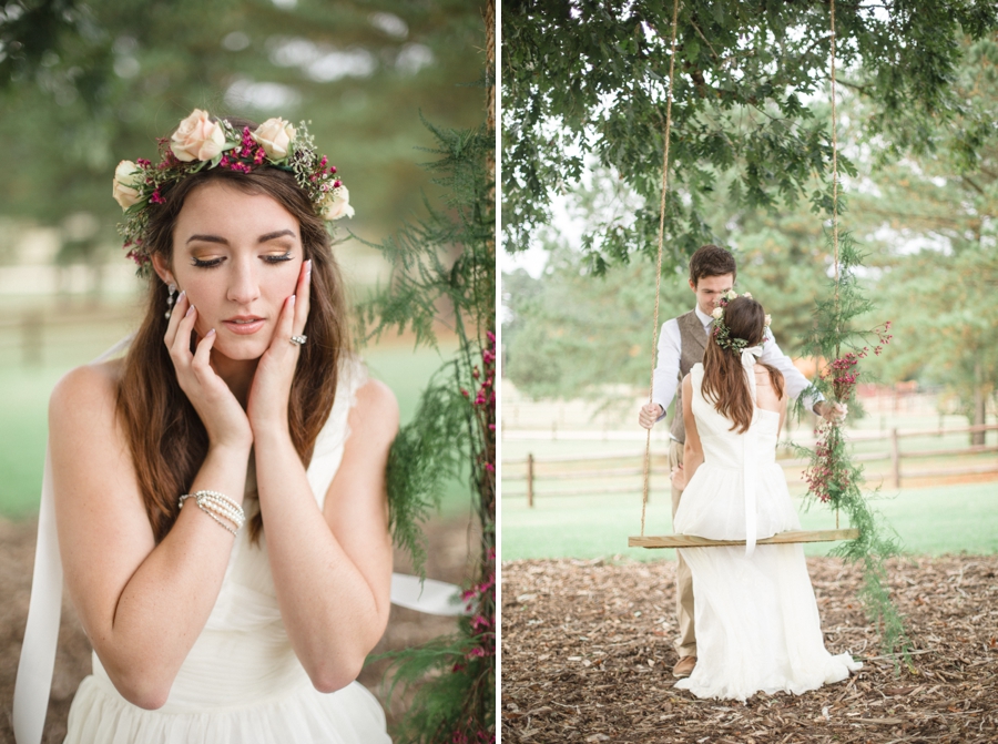southern bridal photography, romantic wedding photography