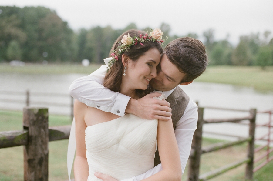 romantic north carolina wedding photography