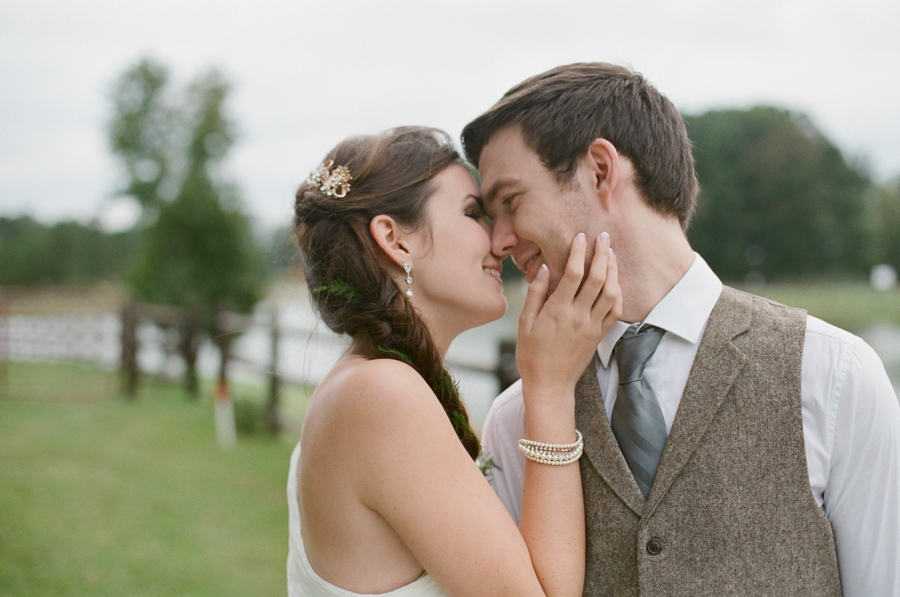 romantic southern wedding photography, raleigh nc