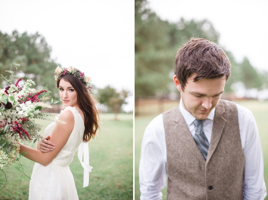 vintage bridal photography, romantic wedding photography