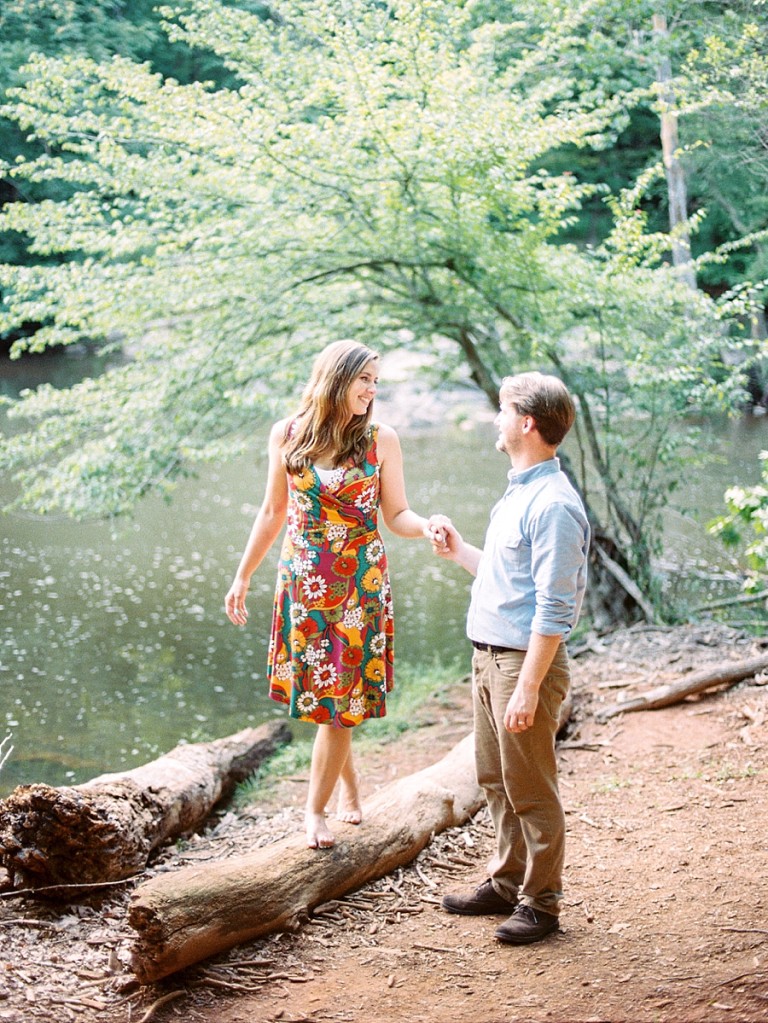 Eno River Engagement: Leigh & David