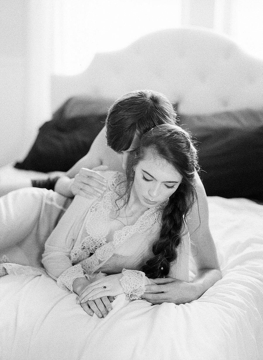 Couples Boudoir Film Photography