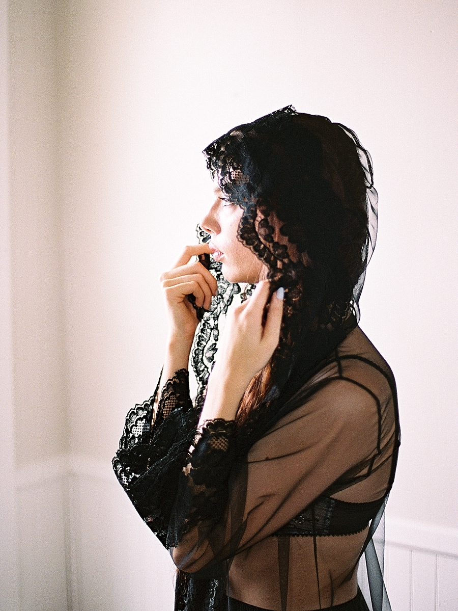 Couples Boudoir Film Photography