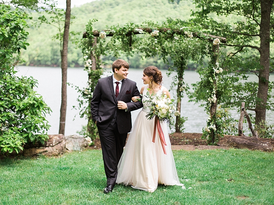 Asheville Highlands NC Fine Art Film Wedding