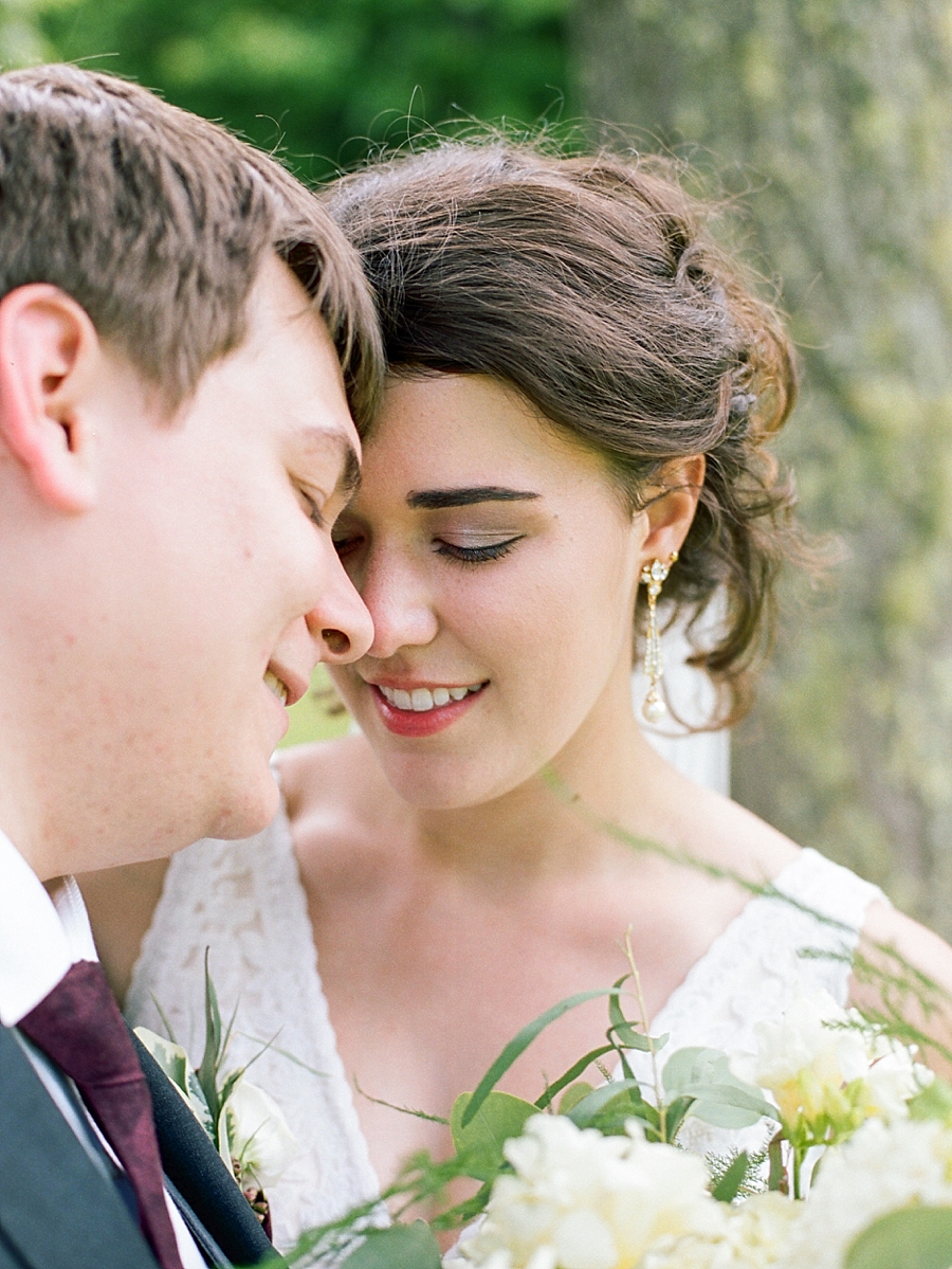 Asheville Highlands NC Fine Art Film Wedding
