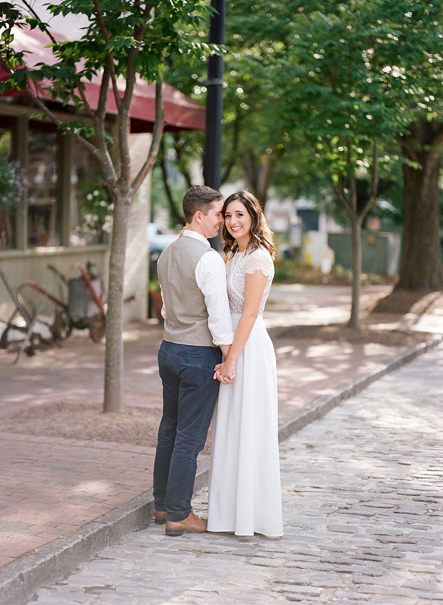 Raleigh Film Engagement Photography