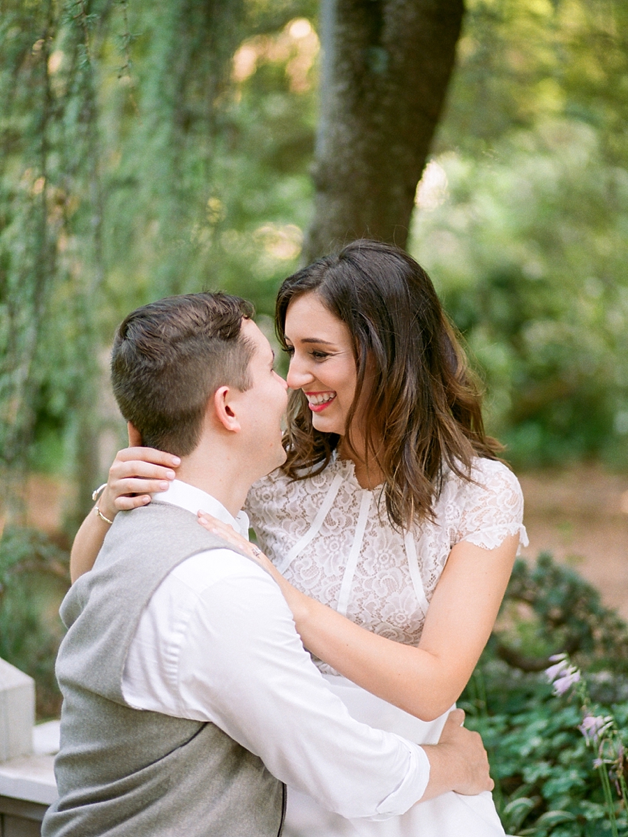 Raleigh Film Engagement Photography