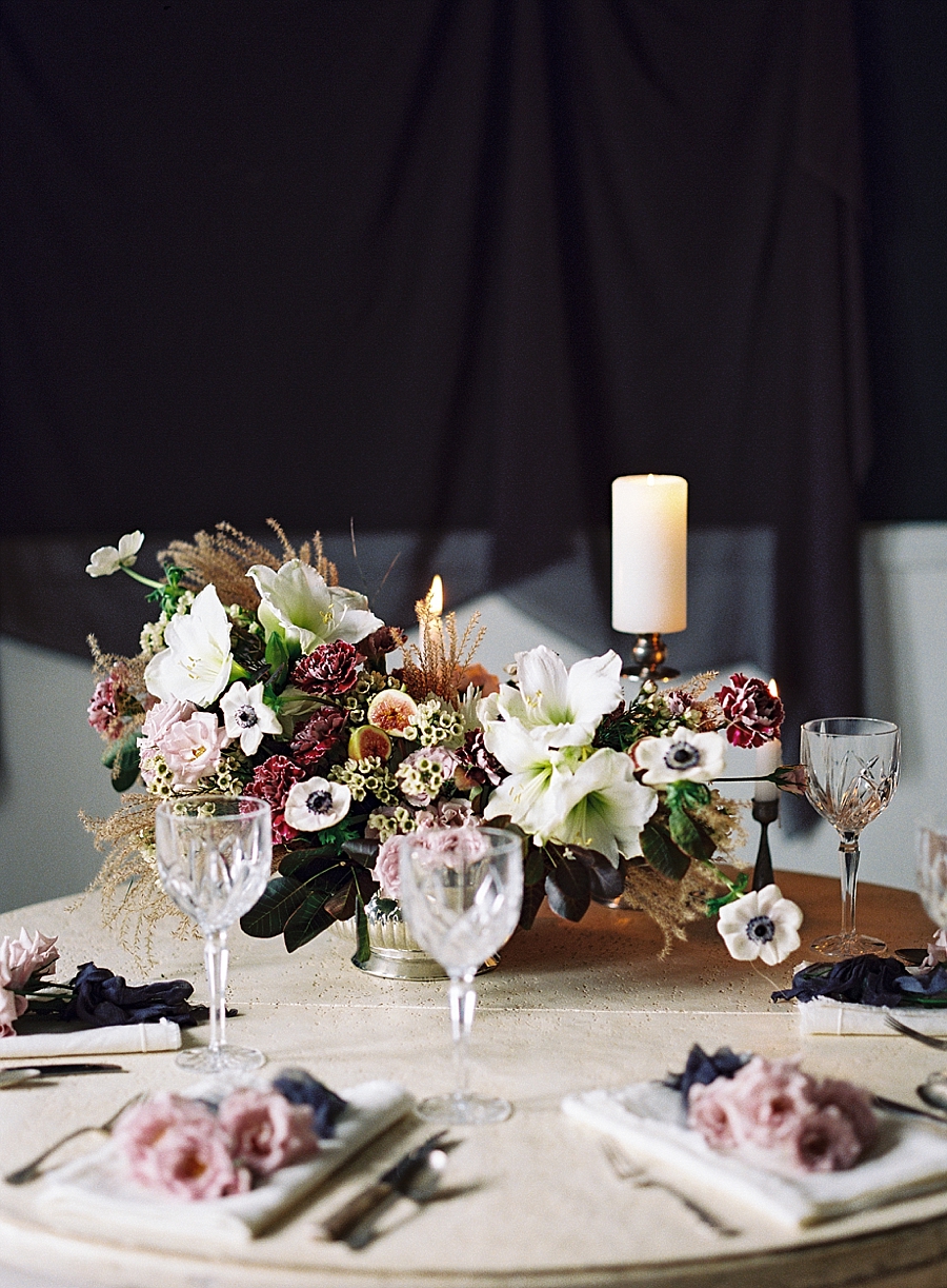 Dark & Moody Wedding Inspiration